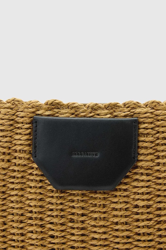 AllSaints γυναικείο καλάθι ALBA W161XE κίτρινο