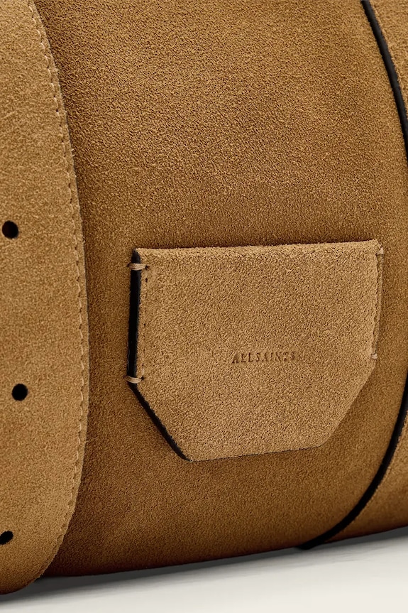Велурена чанта AllSaints ARES W257XE