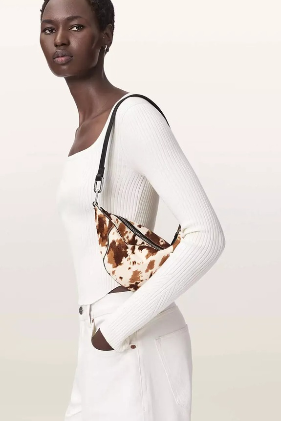 AllSaints torba za žene kožna LUNA W272XE