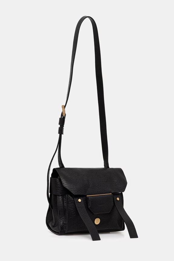 AllSaints torebka skórzana URSA W522XC czarny SS26