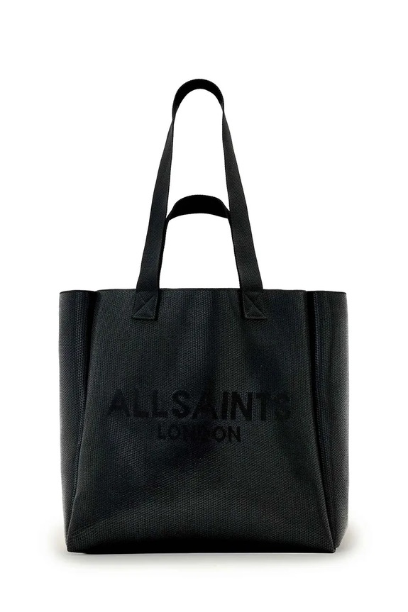 Τσάντα AllSaints IZZY συνθετικό μαύρο W704XD