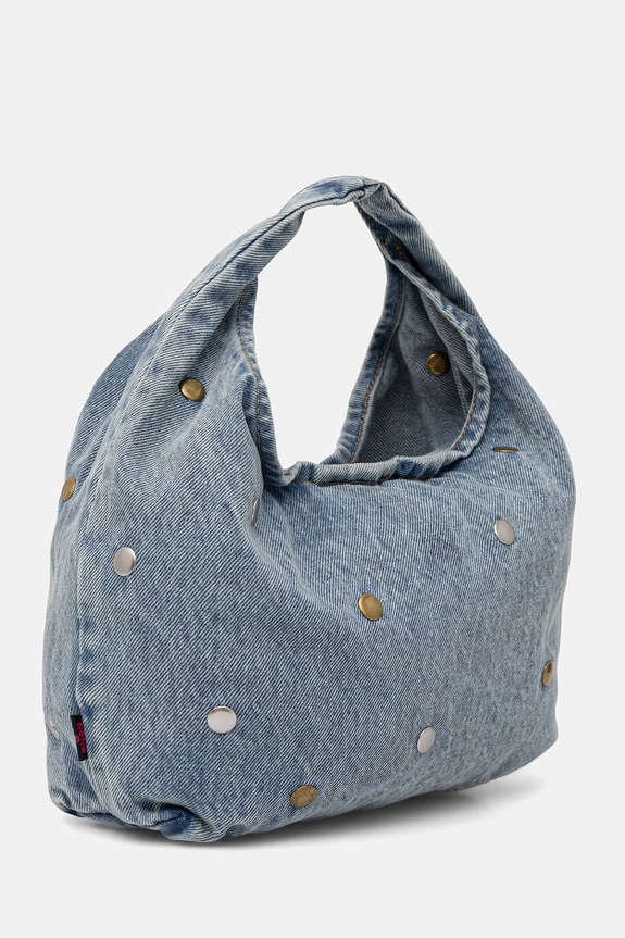 Levi's τσάντα hobo γυναικεία ντένιμ Emerson x PRIDE 0066Y μπλε SS26