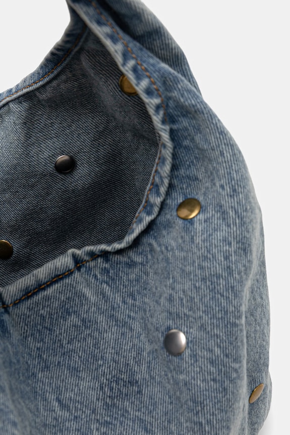 Levi's τσάντα hobo γυναικεία ντένιμ Emerson x PRIDE 0066Y μπλε