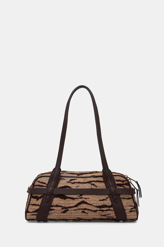 Accesorii Elisabetta Franchi Geantă baguette de damă BS11A62E2 bej