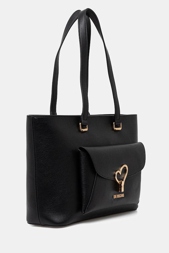 Love Moschino poșetă JC4136PP1OLQ0000 negru SS26