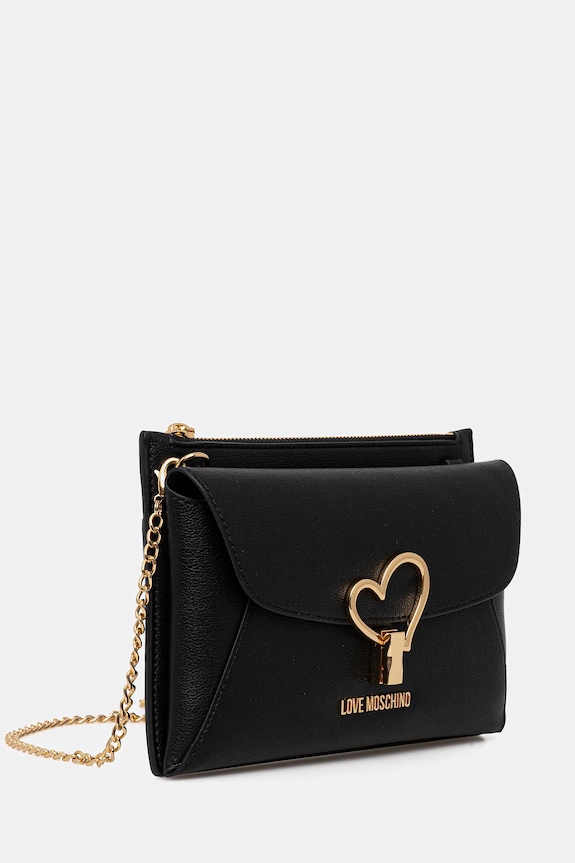 Love Moschino poșetă JC4139PP1OLQ0000 negru SS26