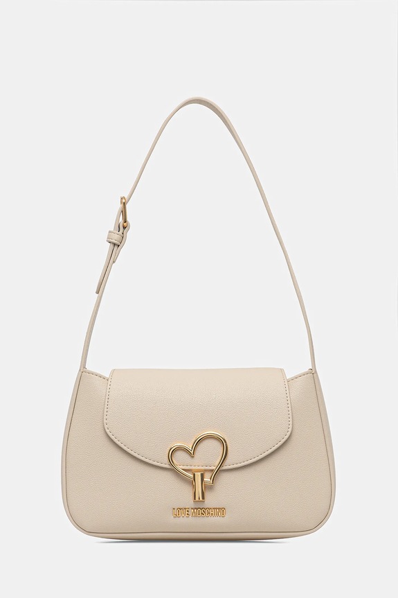 Love Moschino poșetă uni bej JC4140PP1OLQ0110