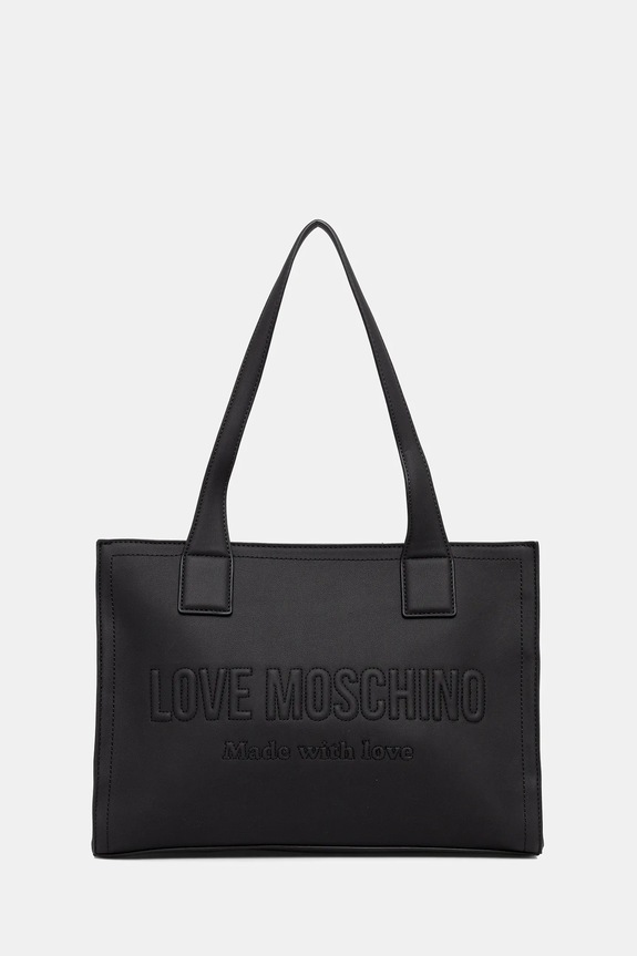 Kabelka Love Moschino jednofarebný čierna JC4045PP1OLE0000