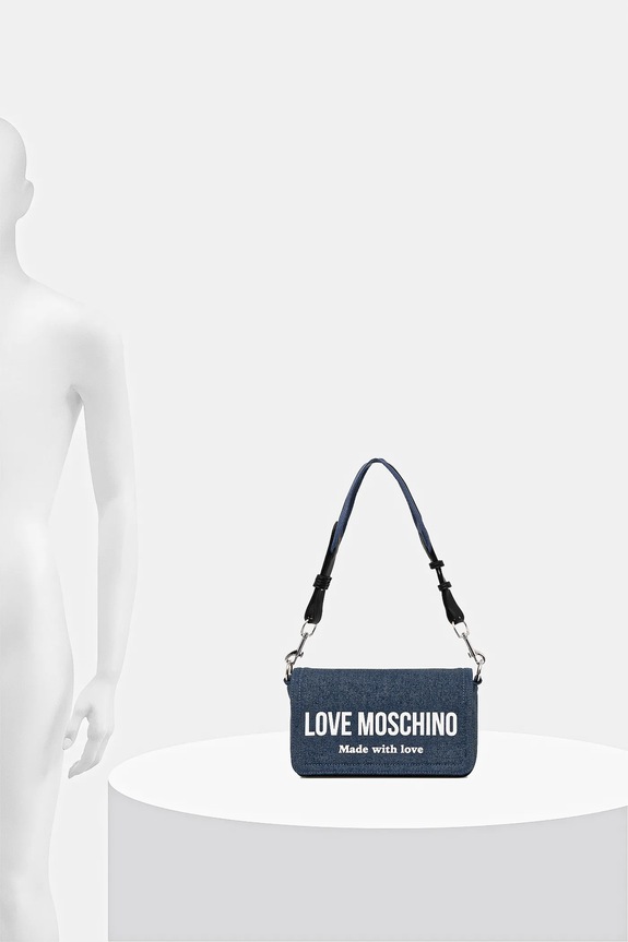 Love Moschino geantă de blugi JC4057PP1OLG170A