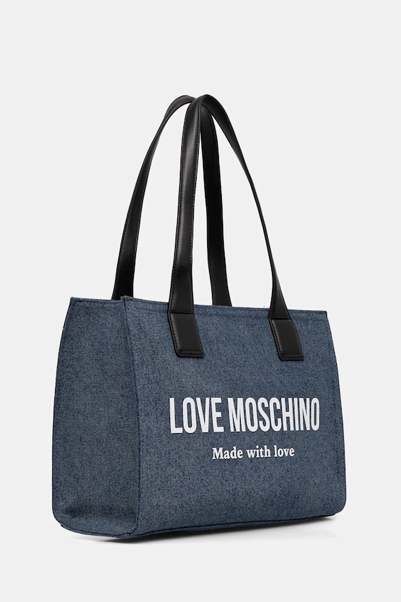Love Moschino poșetă JC4056PP1OLG170A bleumarin SS26