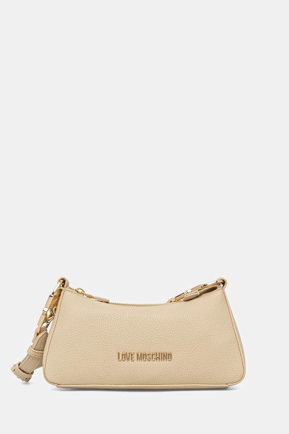 Love Moschino poșetă uni bej JC4007PP1OLB0129