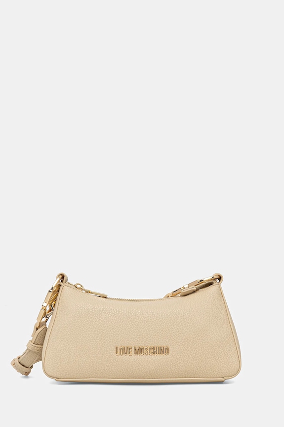 Love Moschino poșetă uni bej JC4007PP1OLB0129
