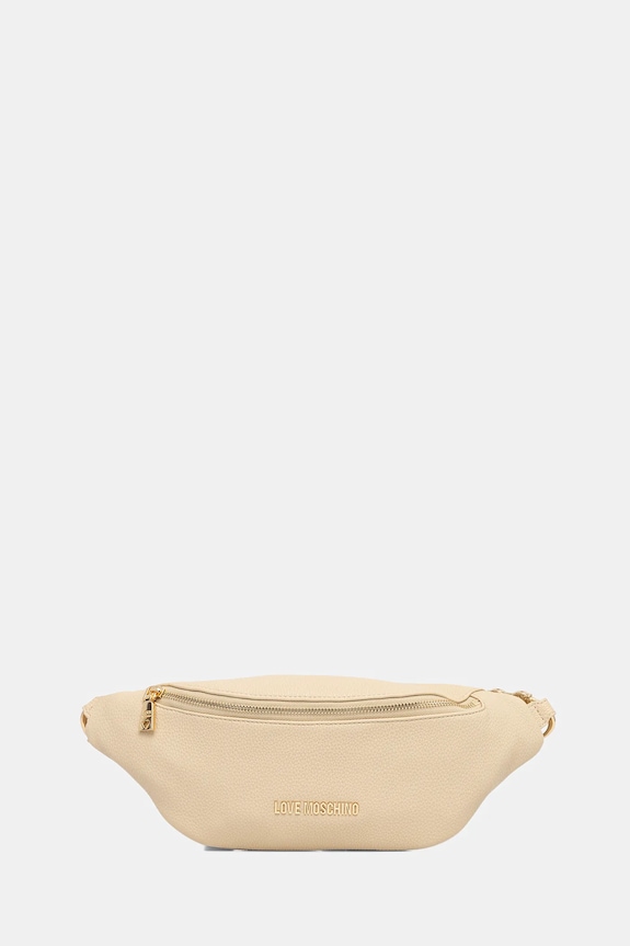 Love Moschino borsetă nu incape in A4 bej JC4010PP1OLB0129