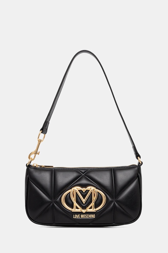 Love Moschino torebka aplikacja czarny JC4111PP1OLC0000