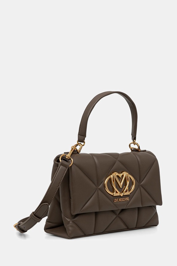 Love Moschino poșetă JC4112PP1OLC0203 maro SS26