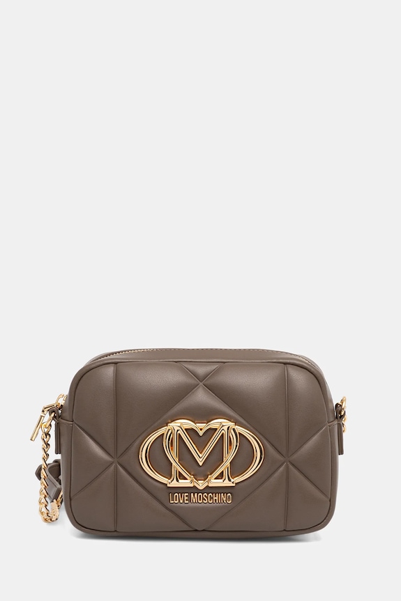 Love Moschino poșetă nu incape in A4 maro JC4038PP1OLC0203