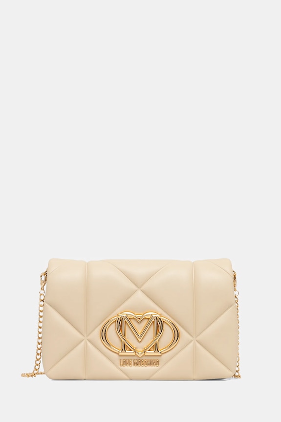 Love Moschino poșetă uni bej JC4043PP1OLC0129