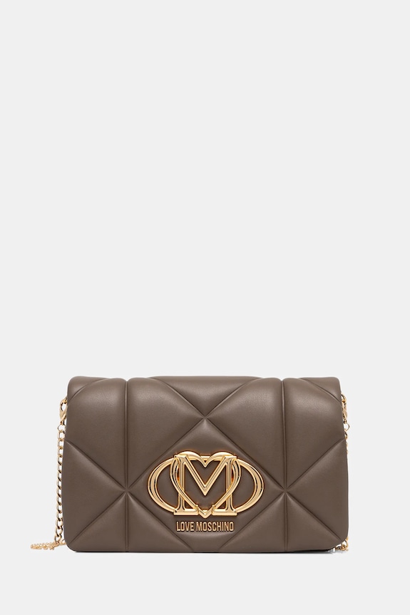 Love Moschino poșetă uni maro JC4043PP1OLC0203