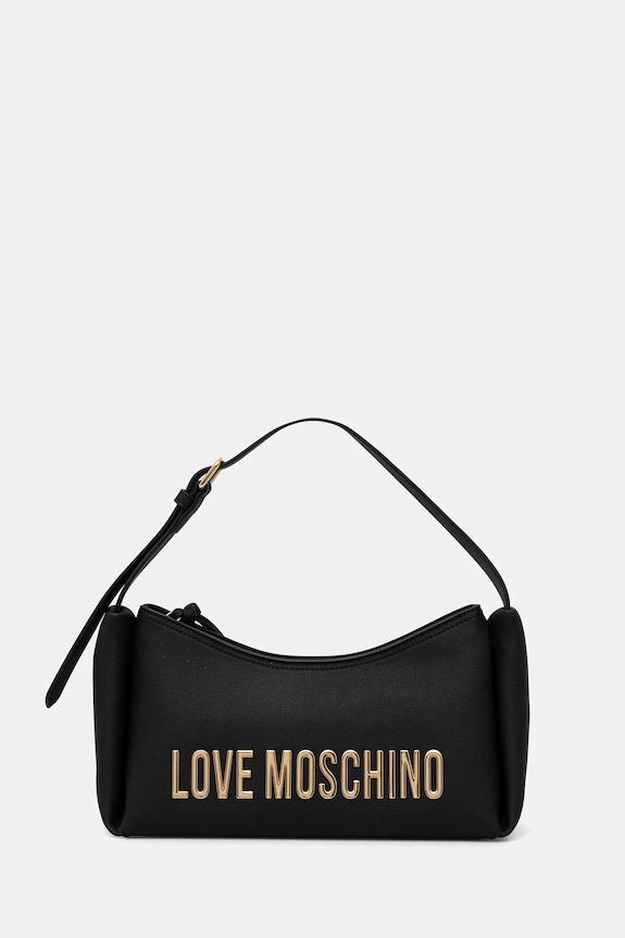 Love Moschino poșetă nu incape in A4 negru JC4106PP1OKD0000