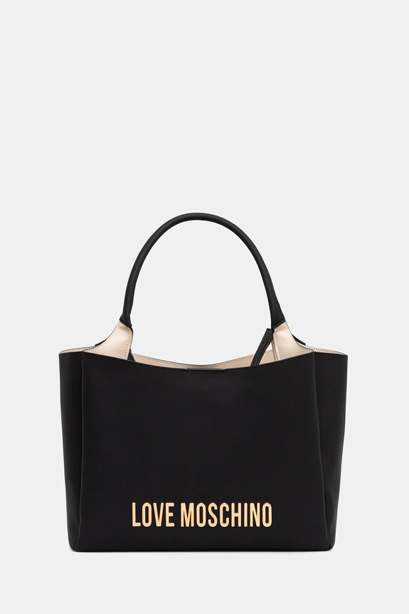 Love Moschino poșetă uni negru JC4107PP1OKD0000