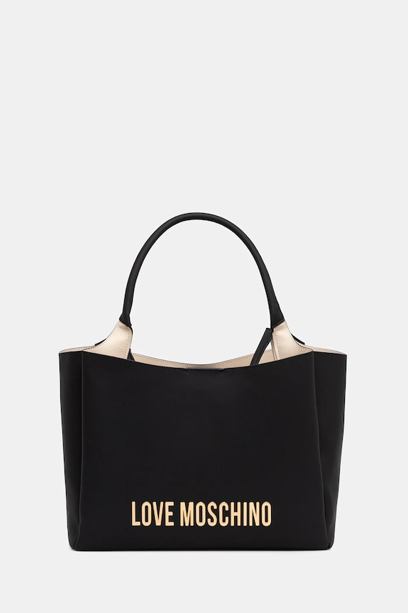 Love Moschino poșetă uni negru JC4107PP1OKD0000