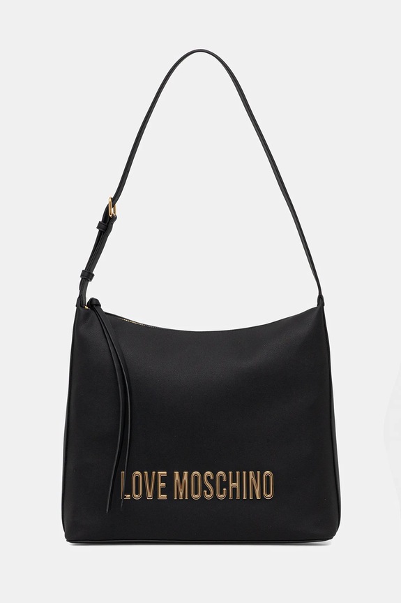Love Moschino poșetă incape in A4 negru JC4108PP1OKD0000