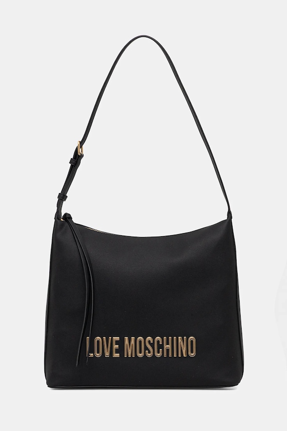 Love Moschino poșetă incape in A4 negru JC4108PP1OKD0000