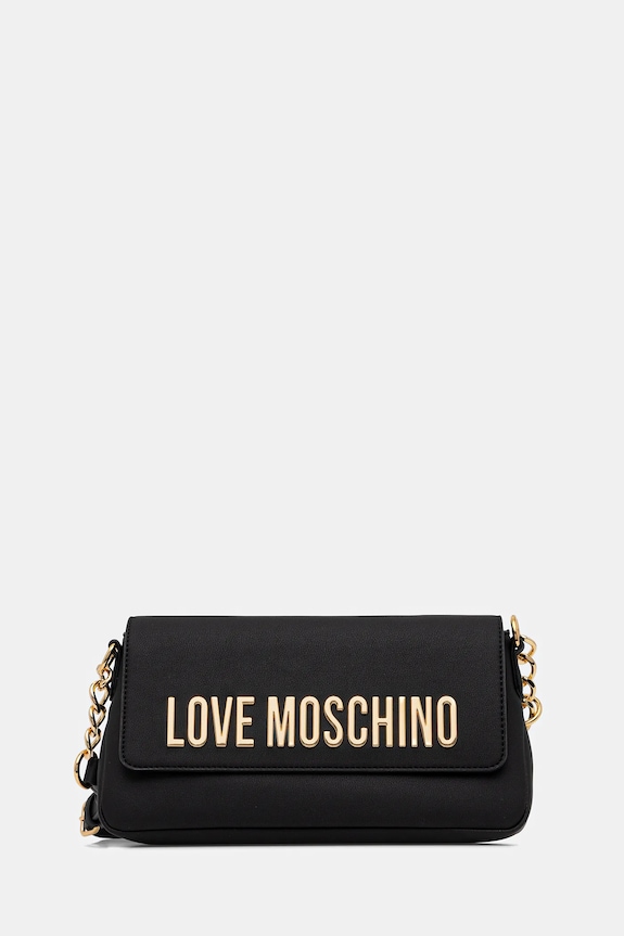 Love Moschino poșetă nu incape in A4 negru JC4109PP1OKD0000