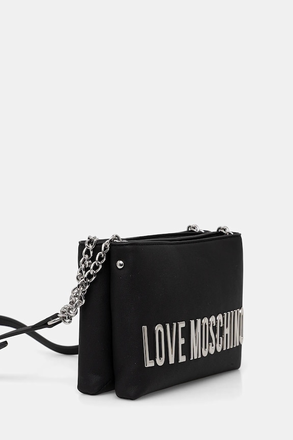 Love Moschino poșetă JC4110PP1OKD000B negru SS26