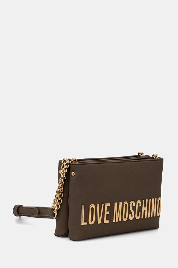 Love Moschino poșetă JC4110PP1OKD0203 maro SS26