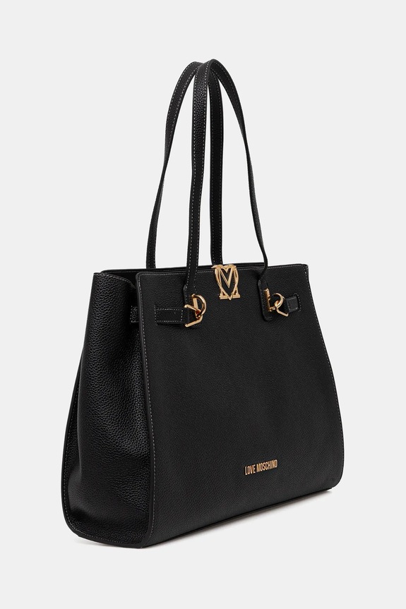 Love Moschino poșetă JC4124PP1OLM0000 negru SS26