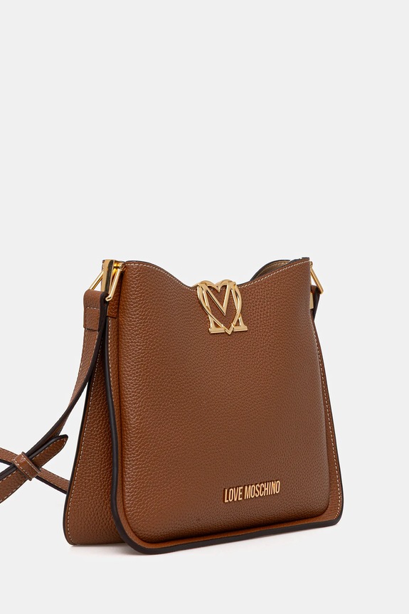 Love Moschino geantă JC4127PP1OLM0200 maro SS26
