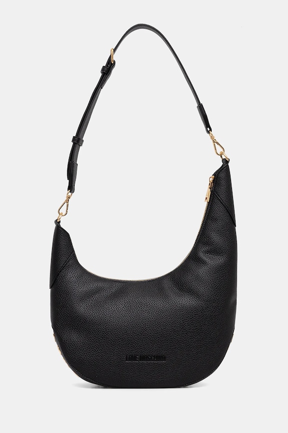 Love Moschino poșetă nu incape in A4 negru JC4016PP1OLT0000