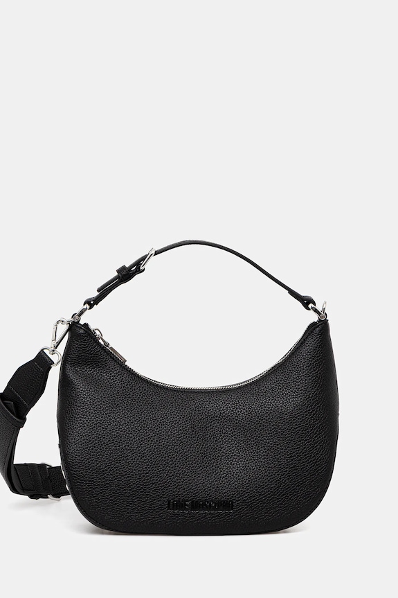 Love Moschino poșetă uni negru JC4018PP1OLT000B