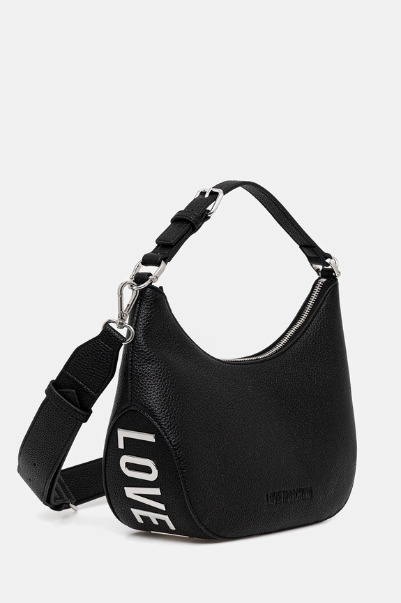 Love Moschino poșetă JC4018PP1OLT000B negru SS26