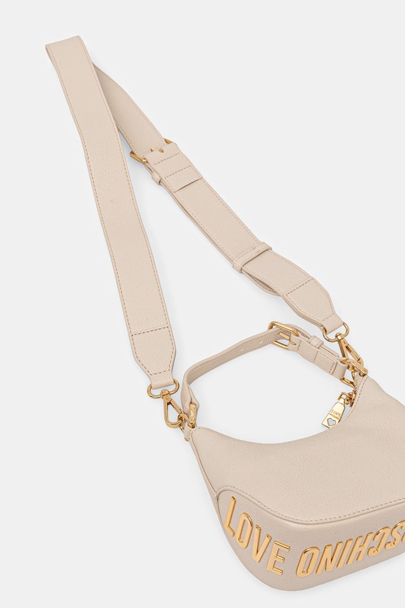 Love Moschino poșetă bej JC4019PP1OLT0110
