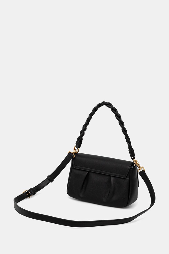 Accesorii Love Moschino poșetă de piele JC4160PP1OL1900A negru