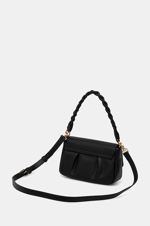 Accesorii Love Moschino poșetă de piele JC4160PP1OL1900A negru