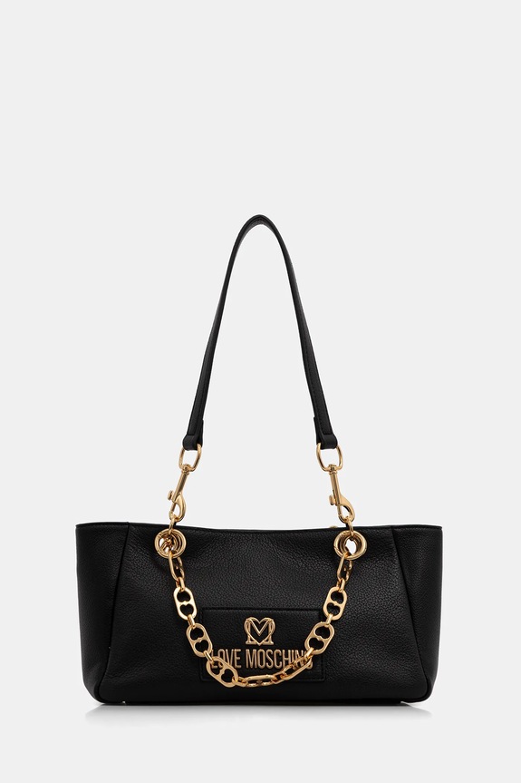 Love Moschino poșetă uni negru JC4165PP1OL1200A