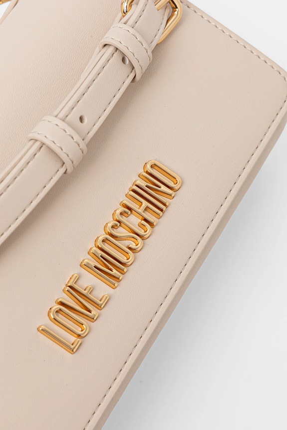 Love Moschino geantă bej JC4170PP1OLX0110