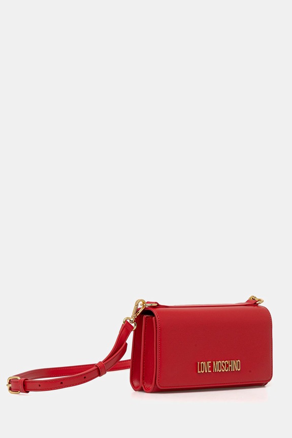 Love Moschino geantă JC4170PP1OLX0500 rosu SS26