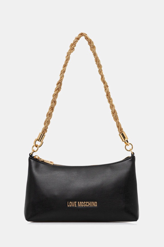 Kabelka Love Moschino jednofarebný čierna JC4143PP1OLX0000