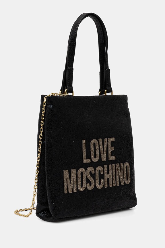 Love Moschino poșetă JC4102PP1OLK0000 negru SS26