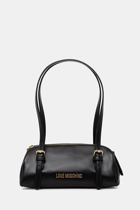 Love Moschino torebka nie mieści A4 czarny JC4101PP1OLY0000