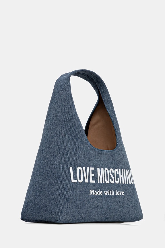 Love Moschino geantă de blugi JC4059PP1OLG170A bleumarin SS26