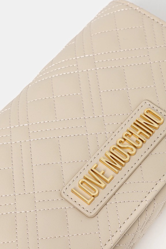 Love Moschino geantă bej JC4079PP1OLA0110