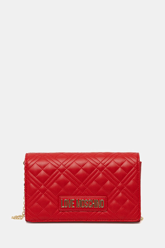 Love Moschino geantă uni rosu JC4079PP1OLA0500