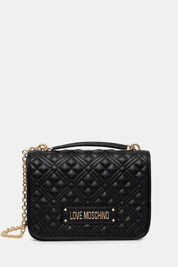 Сумочка Love Moschino не вмещает А4 чёрный JC4000PP1OLA0000