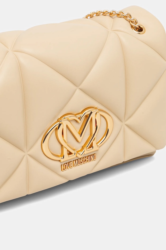 Love Moschino poșetă bej JC4041PP1OLC0129