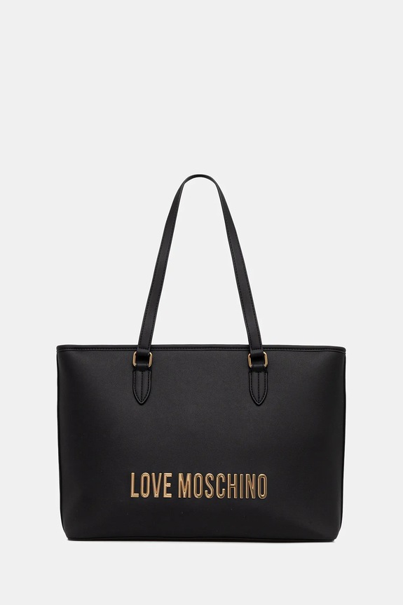 Love Moschino poșetă uni negru JC4190PP1OKD0000
